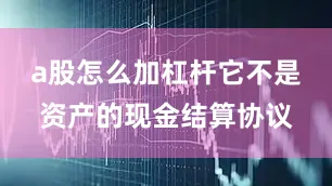 a股怎么加杠杆它不是资产的现金结算协议
